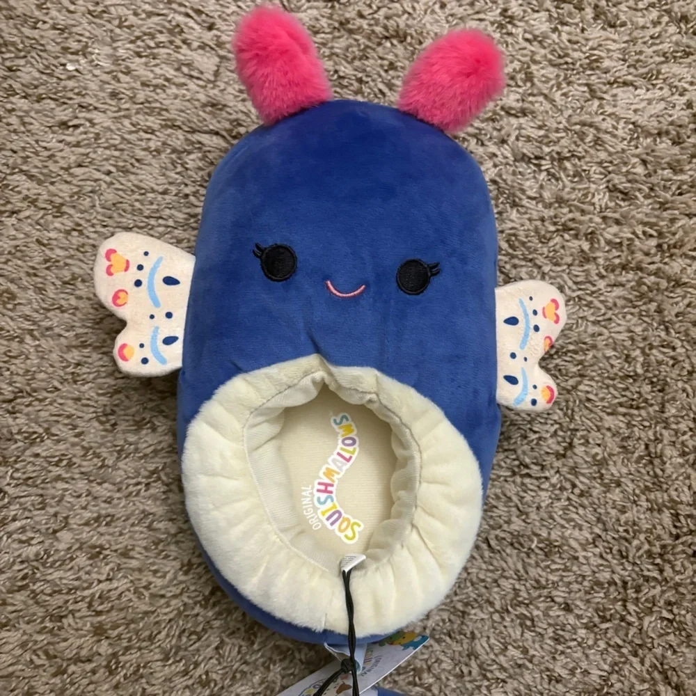 Squishmallows Blue and Pink Kids Slippers
